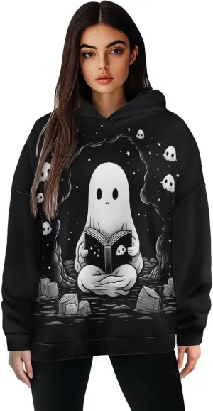 WELLFLYHOM Oversize Sweatshirt Fashion Hoodies for Women Fall Outfits Long Sleeve Shirts Pullover Jacket S-2XL