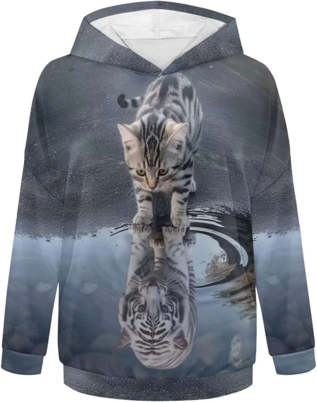 WELLFLYHOM Oversize Sweatshirt Fashion Hoodies for Women Fall Outfits Long Sleeve Shirts Pullover Jacket S-2XL