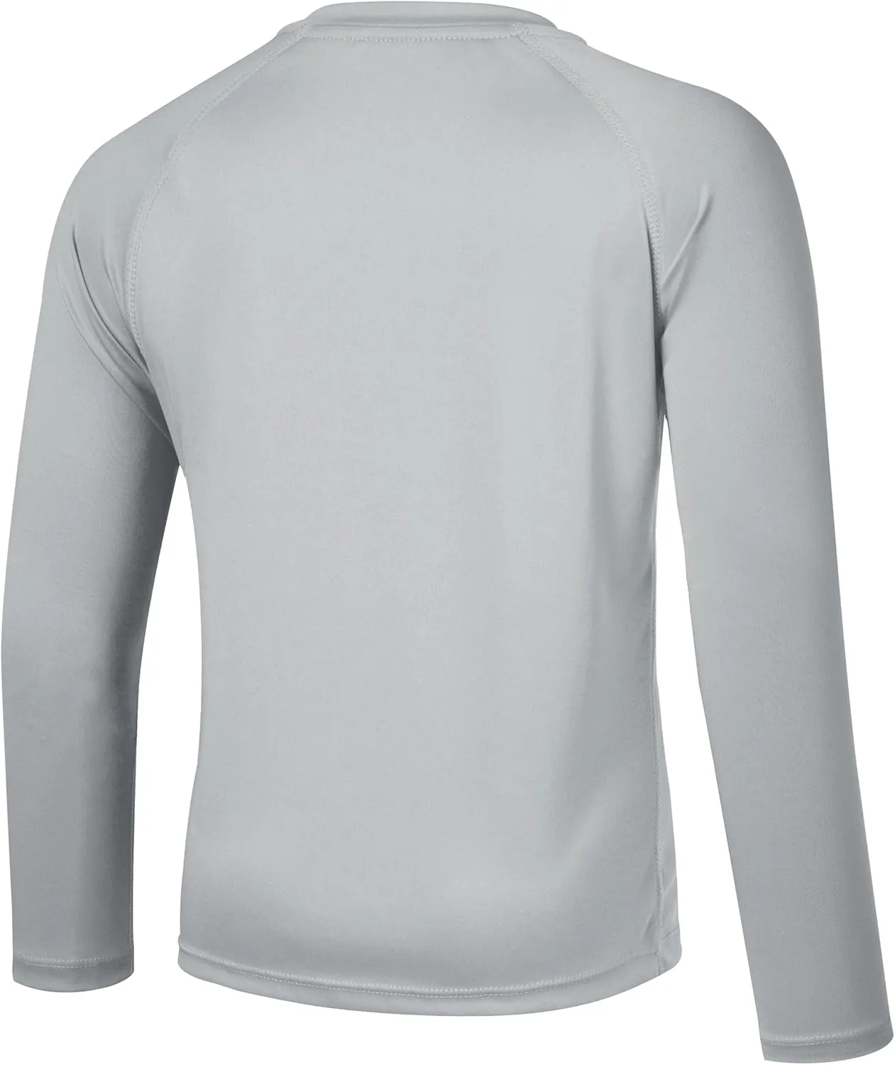 Willit Boys Rash Guard Swim Shirt UPF 50  Sun Protection Shirt Long Sleeve SPF Youth Fishing Quick Dry Shirt