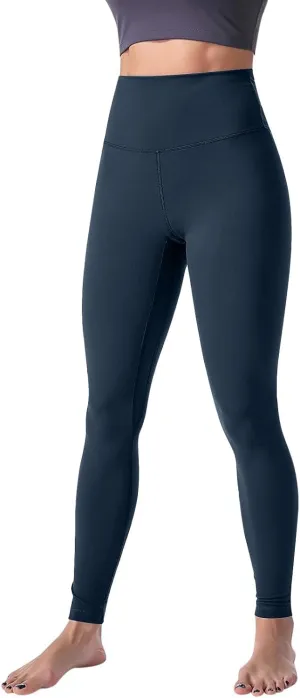 Women High Waisted Leggings Stretch Slim Butt Lifting Yoga Pant Through Tummy Control Sport Gym Lounge Tights Trouser