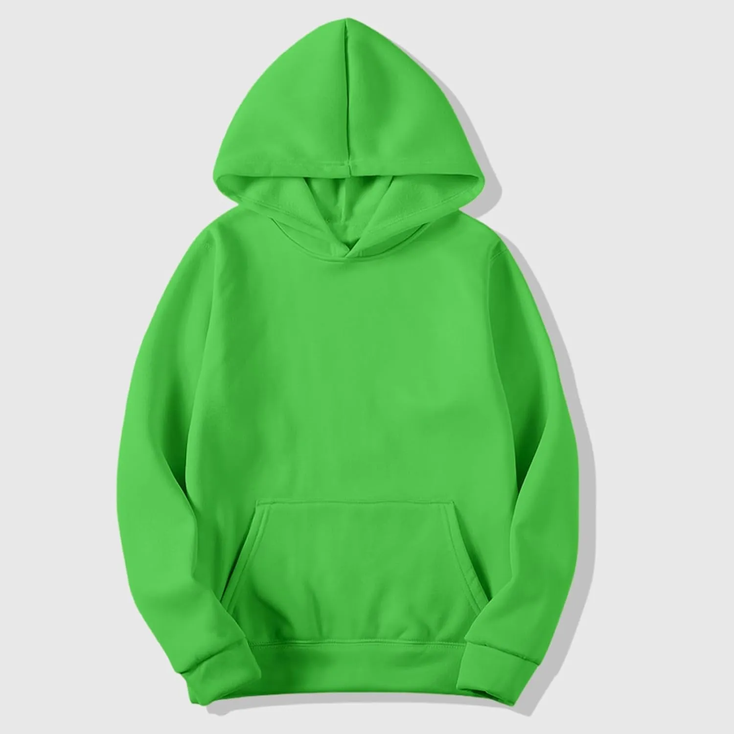 Women Men Basic Hoodies Unisex Oversized Fleece Sweatshirt Casual Long Sleeve Pullover Plain Sweater Fall Outfits