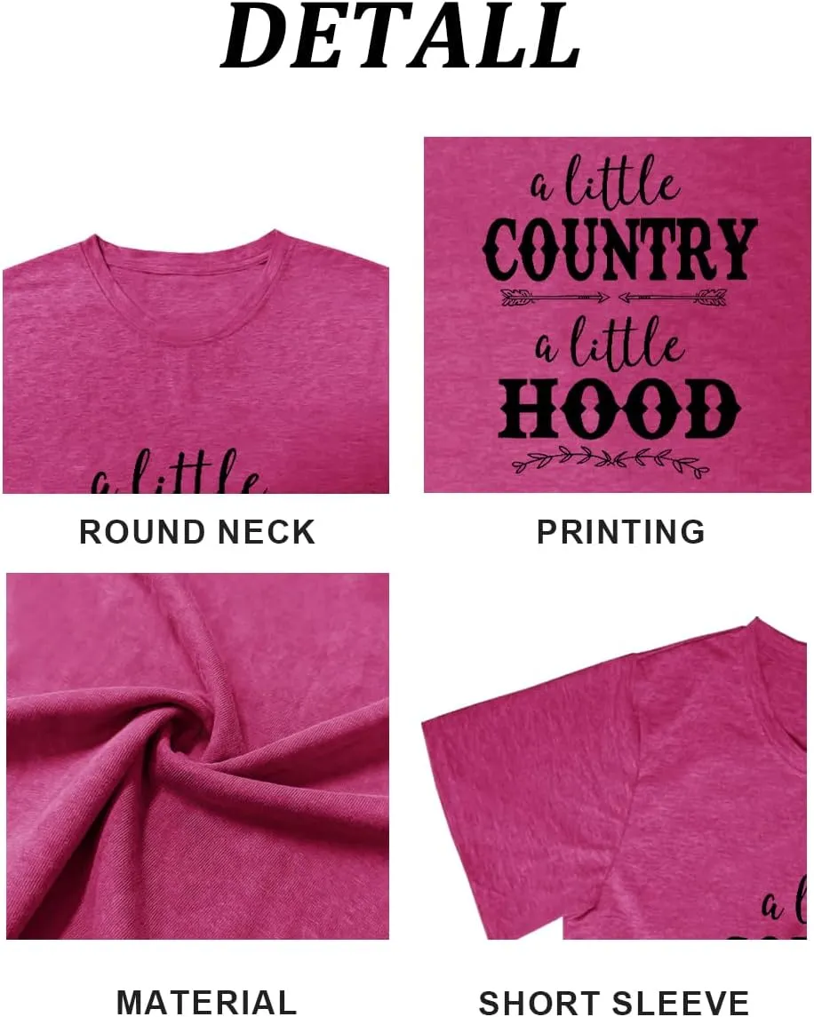 Women Rock Band T Shirt Vintage Country Music Shirt Concert Outfit Short Sleeve Tops