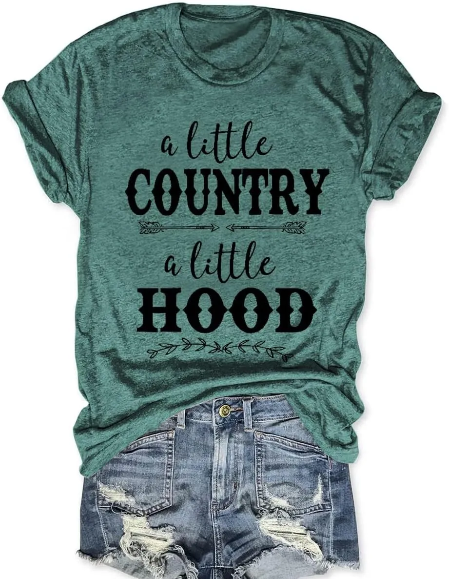 Women Rock Band T Shirt Vintage Country Music Shirt Concert Outfit Short Sleeve Tops