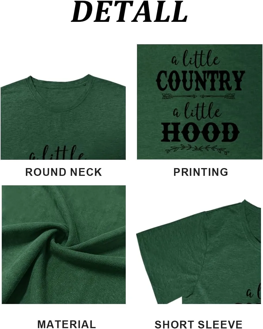 Women Rock Band T Shirt Vintage Country Music Shirt Concert Outfit Short Sleeve Tops