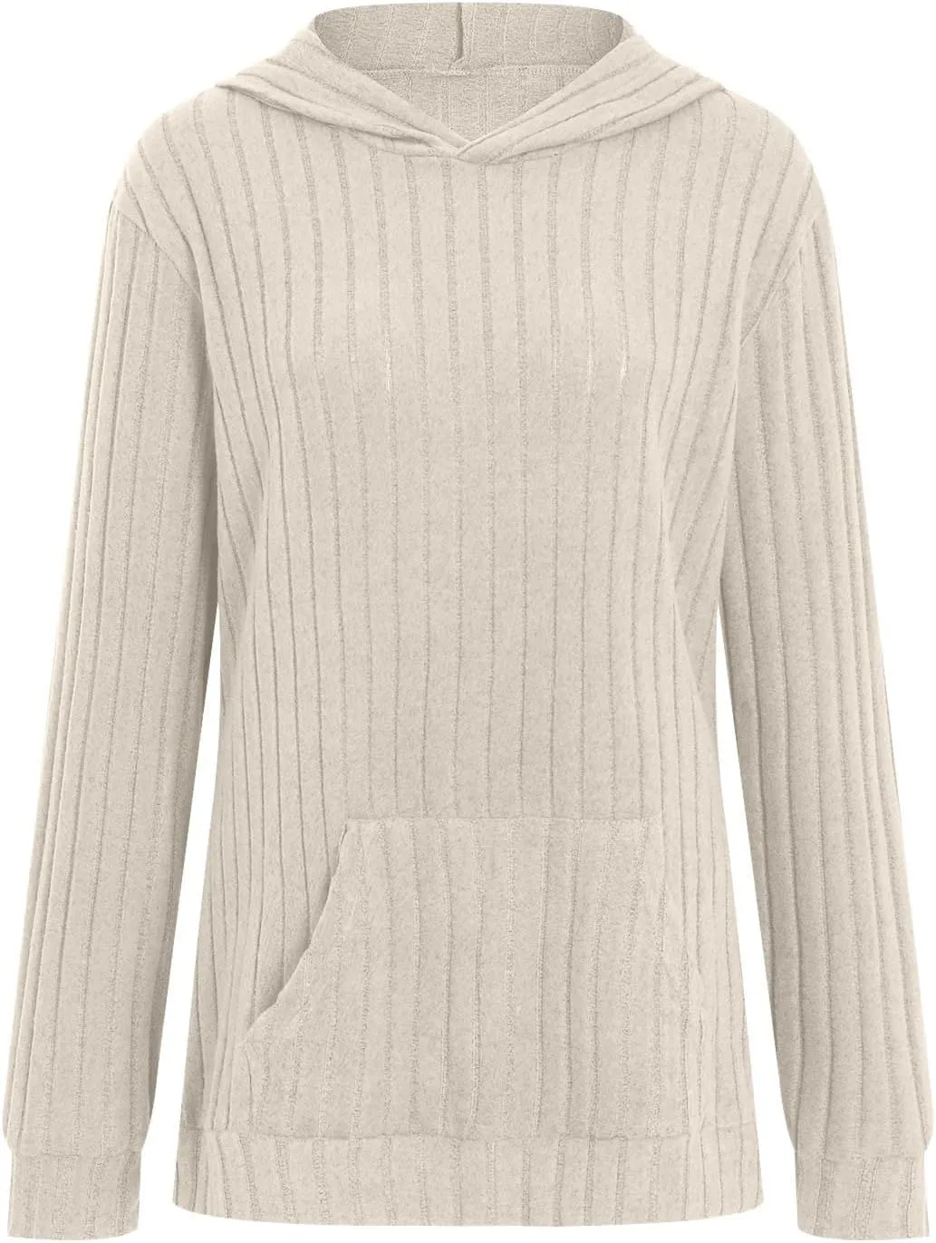 Women's Hoodie Womens Pullover Sweaters Women's Oversized Sweatshirt Crew Neck Long Sleeve Casual Pullover with