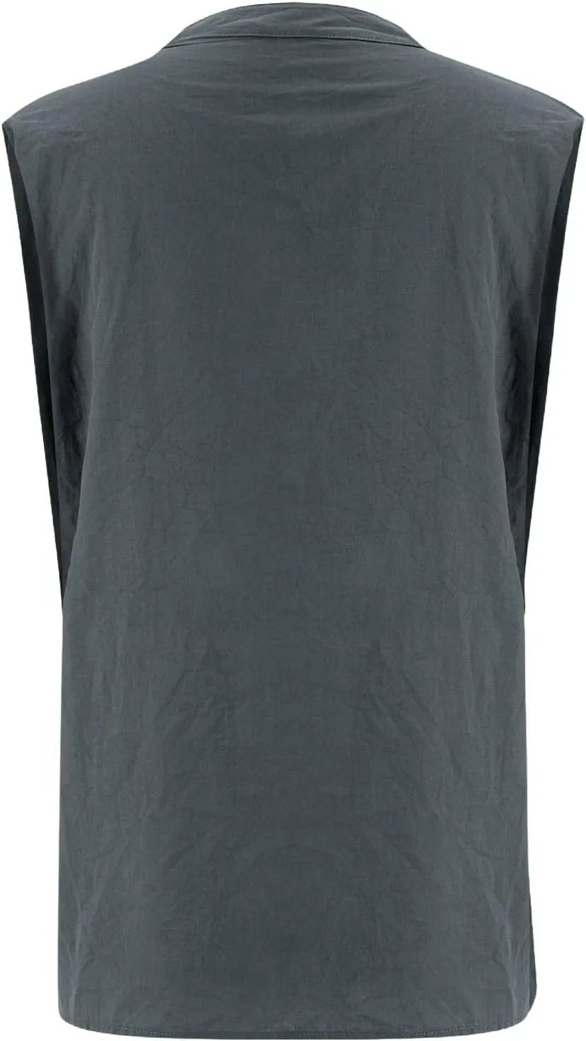 Womens Linen Tank Top 2025 Summer Casual Soft Loose V Neck Button Down Sleeveless Trendy Tee Shirts