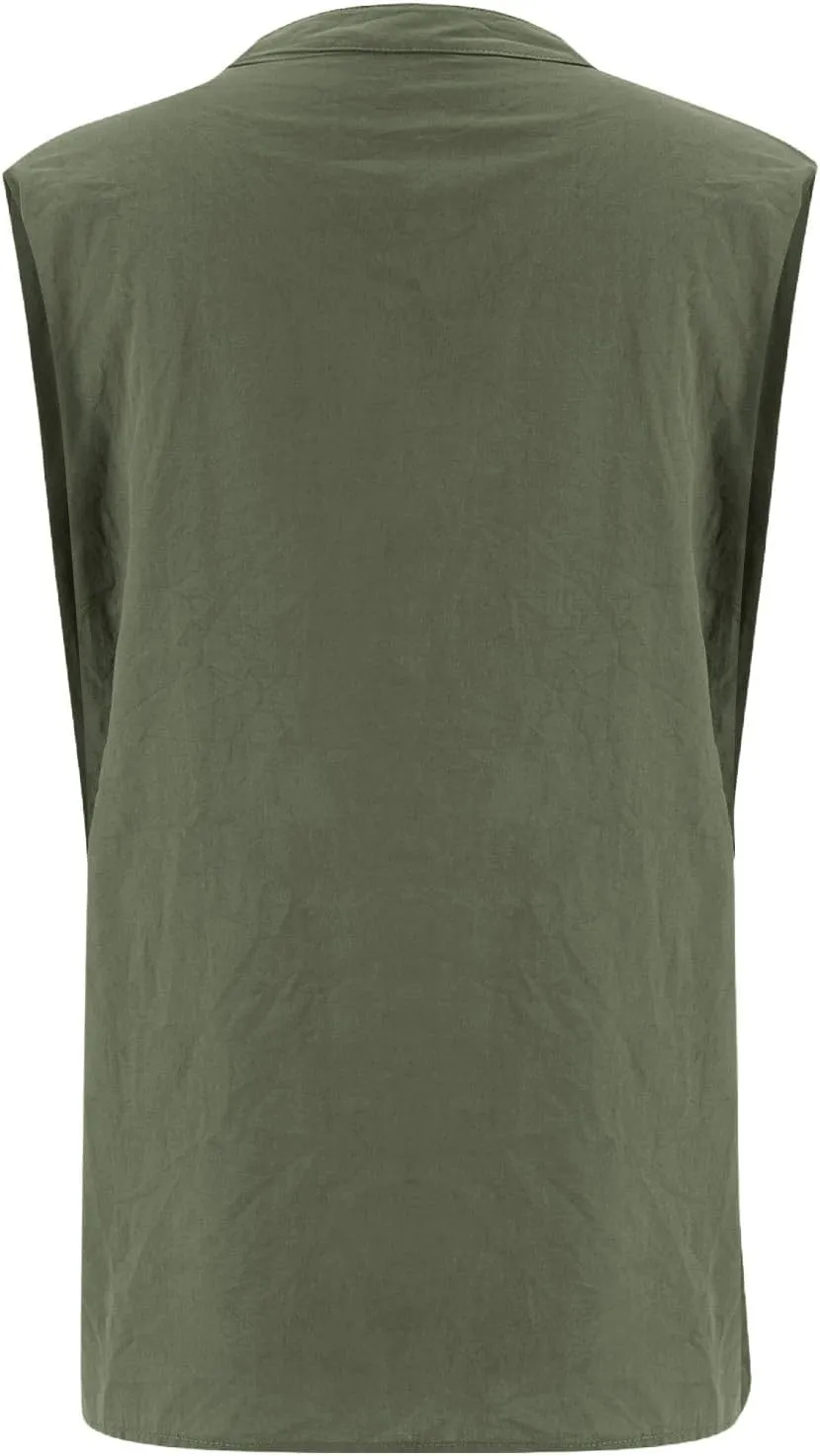 Womens Linen Tank Top 2025 Summer Casual Soft Loose V Neck Button Down Sleeveless Trendy Tee Shirts