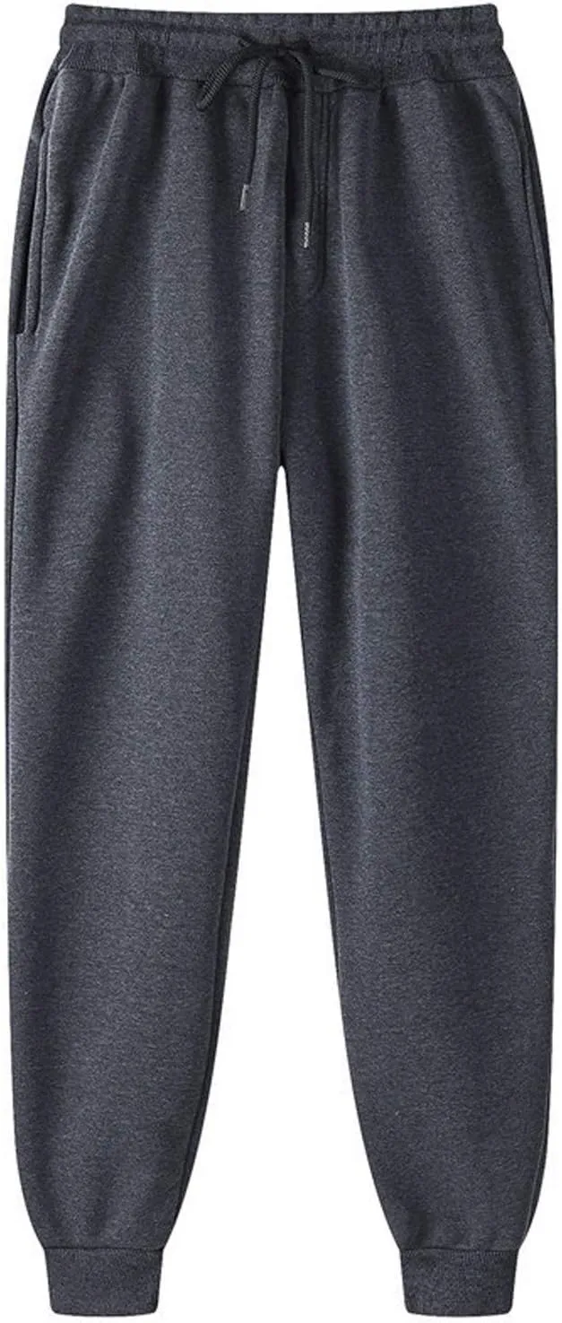 Women's Sweatpants Petite Length Pockets Pants Casual Workout Athletic Joggers Drawstring Waist Sweat Pants