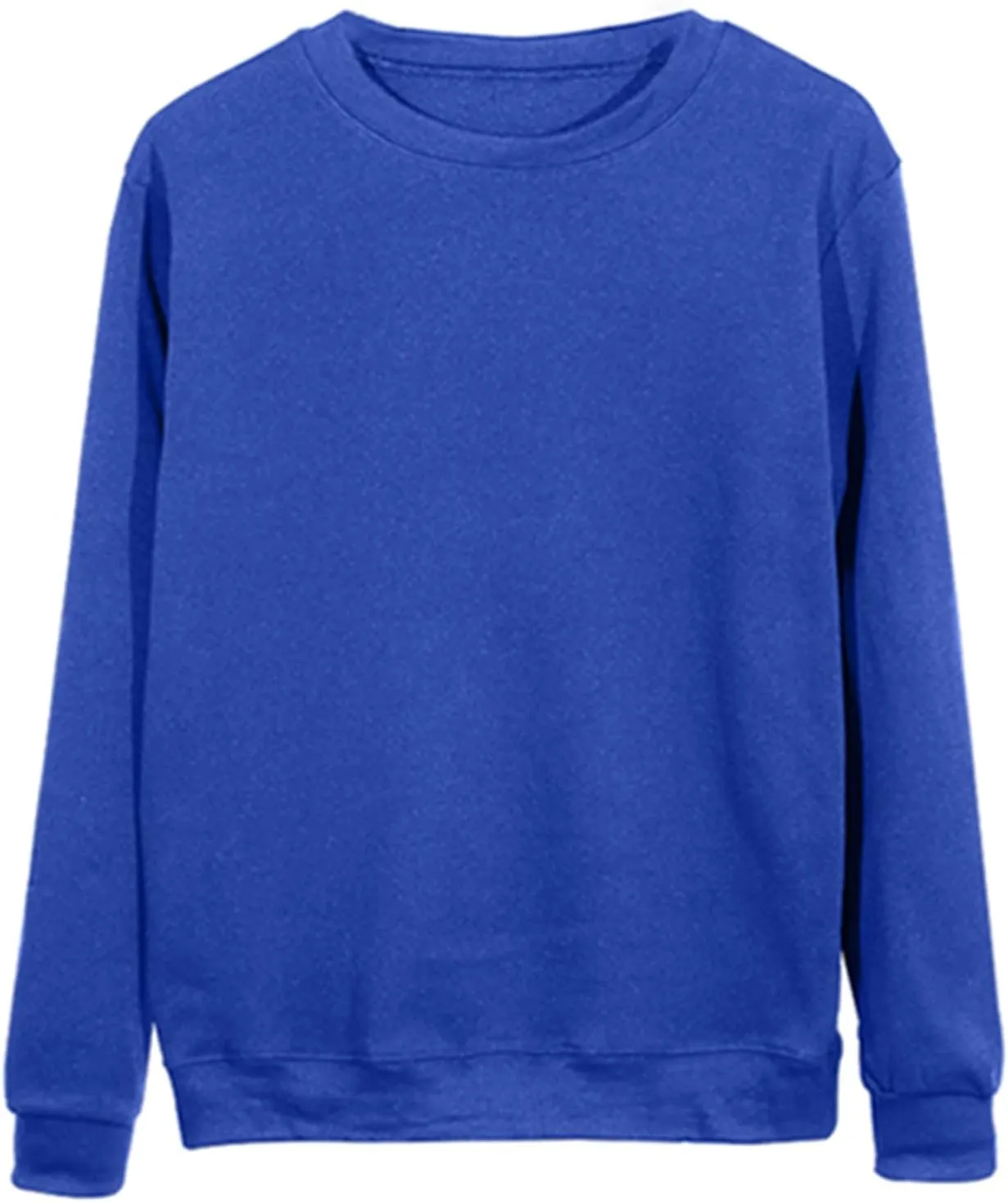 Womens Sweatshirts Long Sleeve Crew Neck Pullover Sweatshirt Casual Outfits Fall Clothes Loose Trendy Shirt 2025