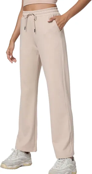 Women's Workout Joggers with Pockets-Quick Dry Athletic Lounge Pants for Hiking Yoga and Running