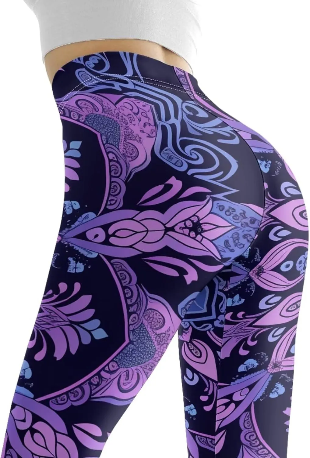 Women's Yoga Pants Workout Joggers Full Length High Waist Leggings