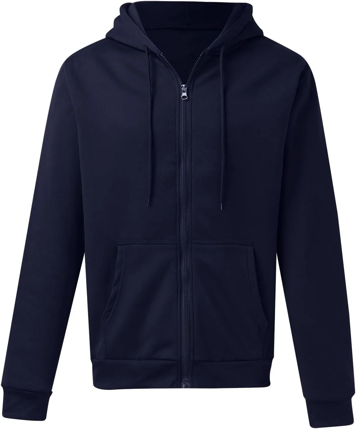 Zip Up Hoodies for Men Casual Pullover Hoodie Fall Winter Drawstring Hooded Sweatshirts Long Sleeve Hoodie